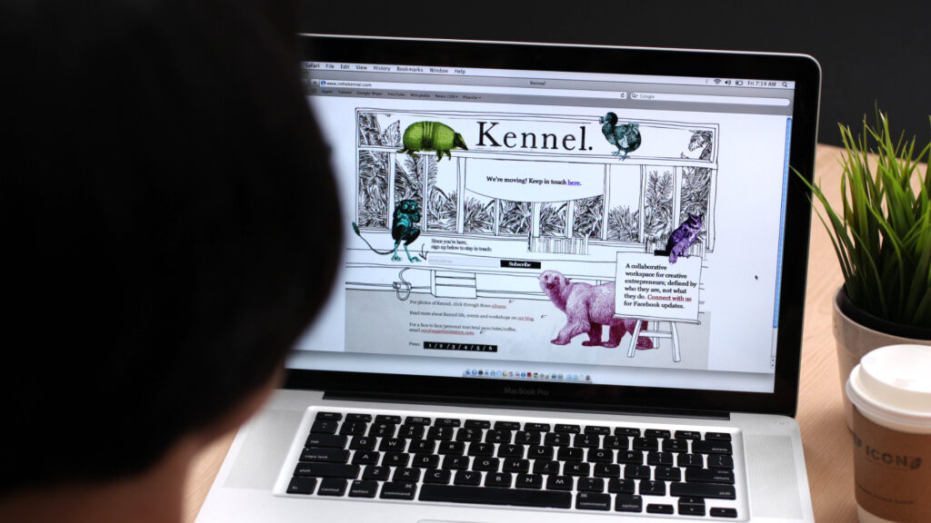 kennel brand identity website 4