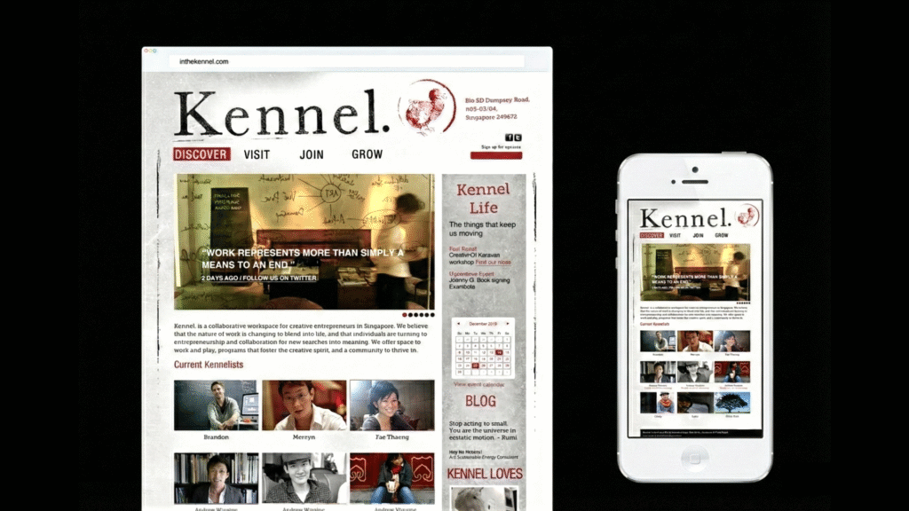 kennel website desktop 1